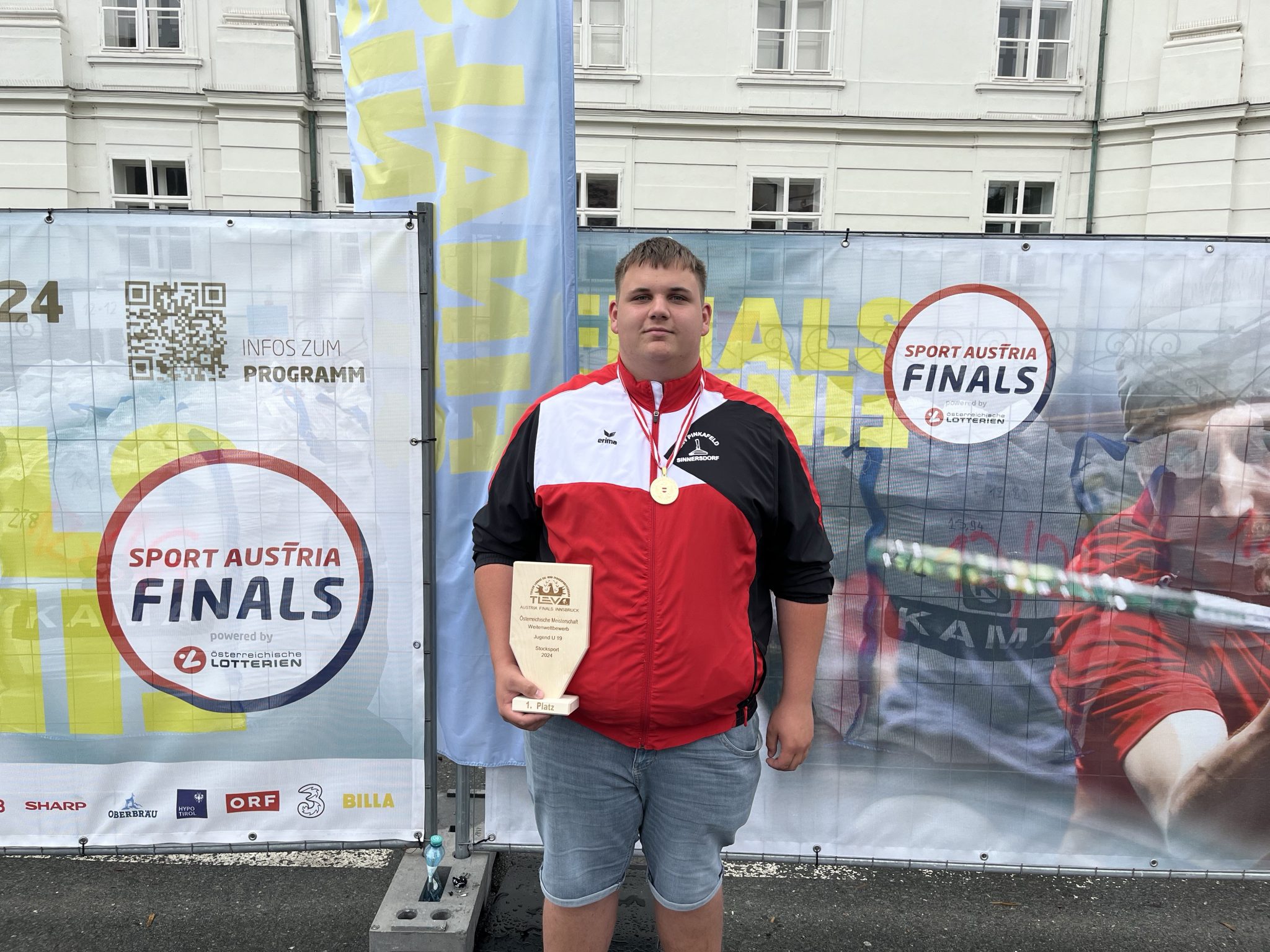 Maximilian Koller österreichischer Meister U19 Weit