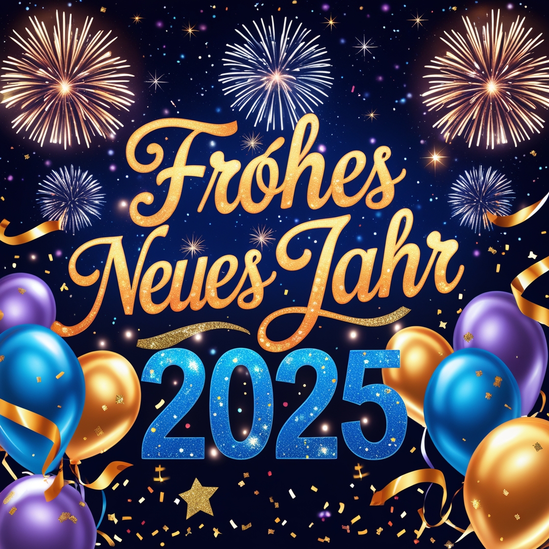 Frohes neues Jahr 2025