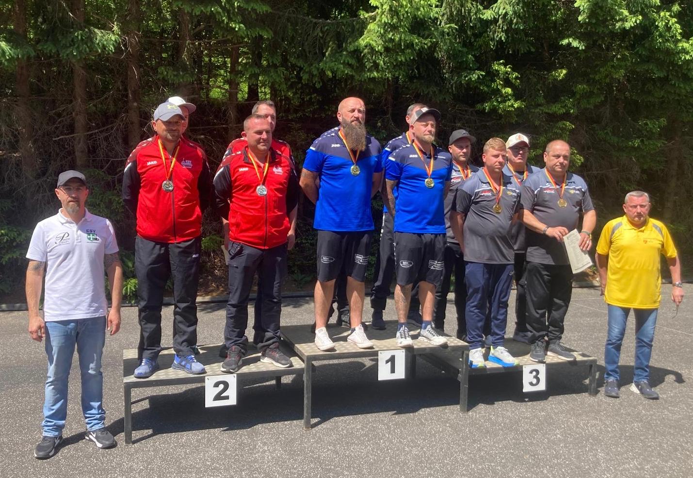 ESV Oberwart 5 Sieger in der 1. Klasse Herren