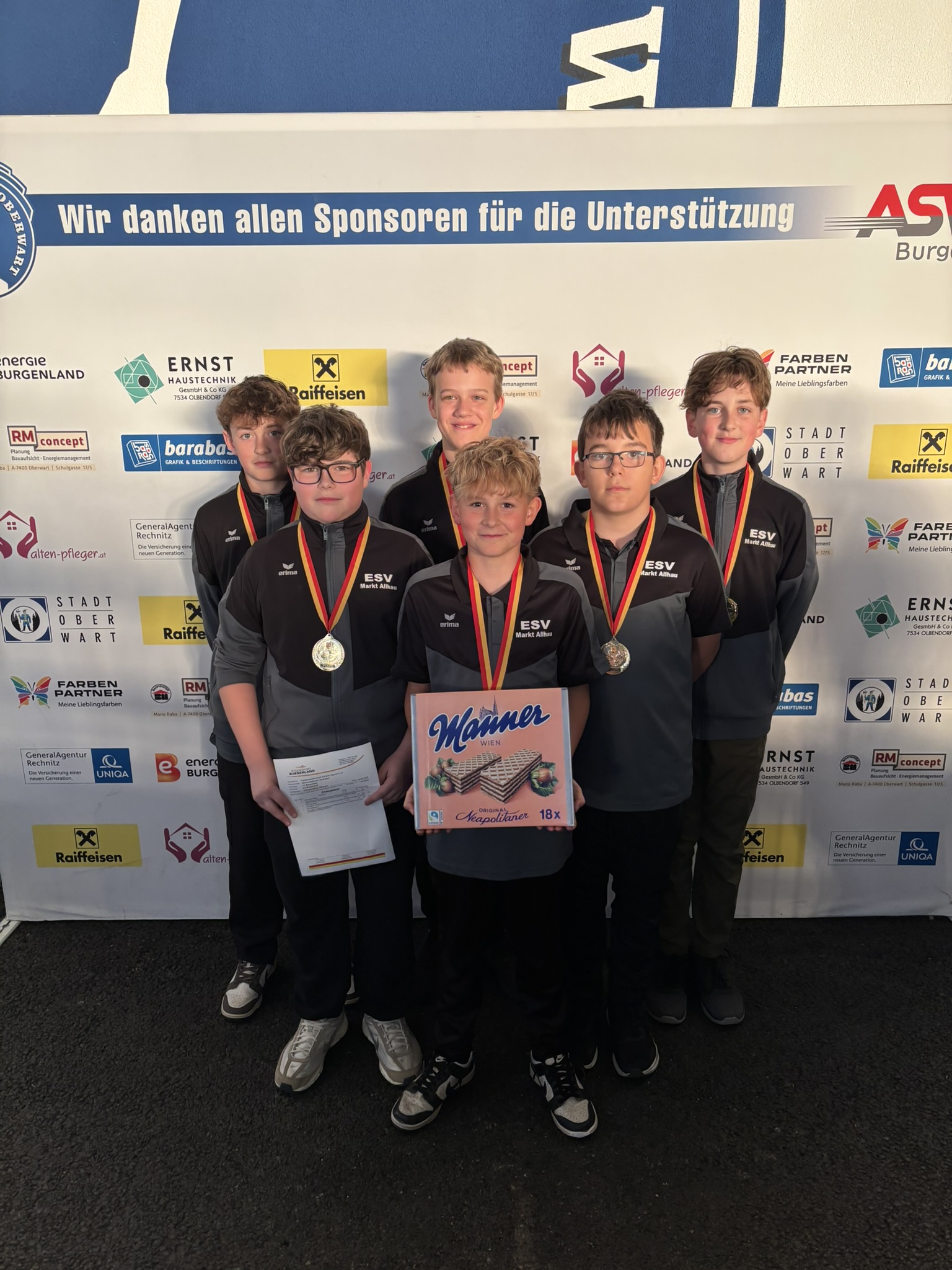 ESV Markt Allhau nach zwei Tagen Landesmeister der Schüler Jugend U14
