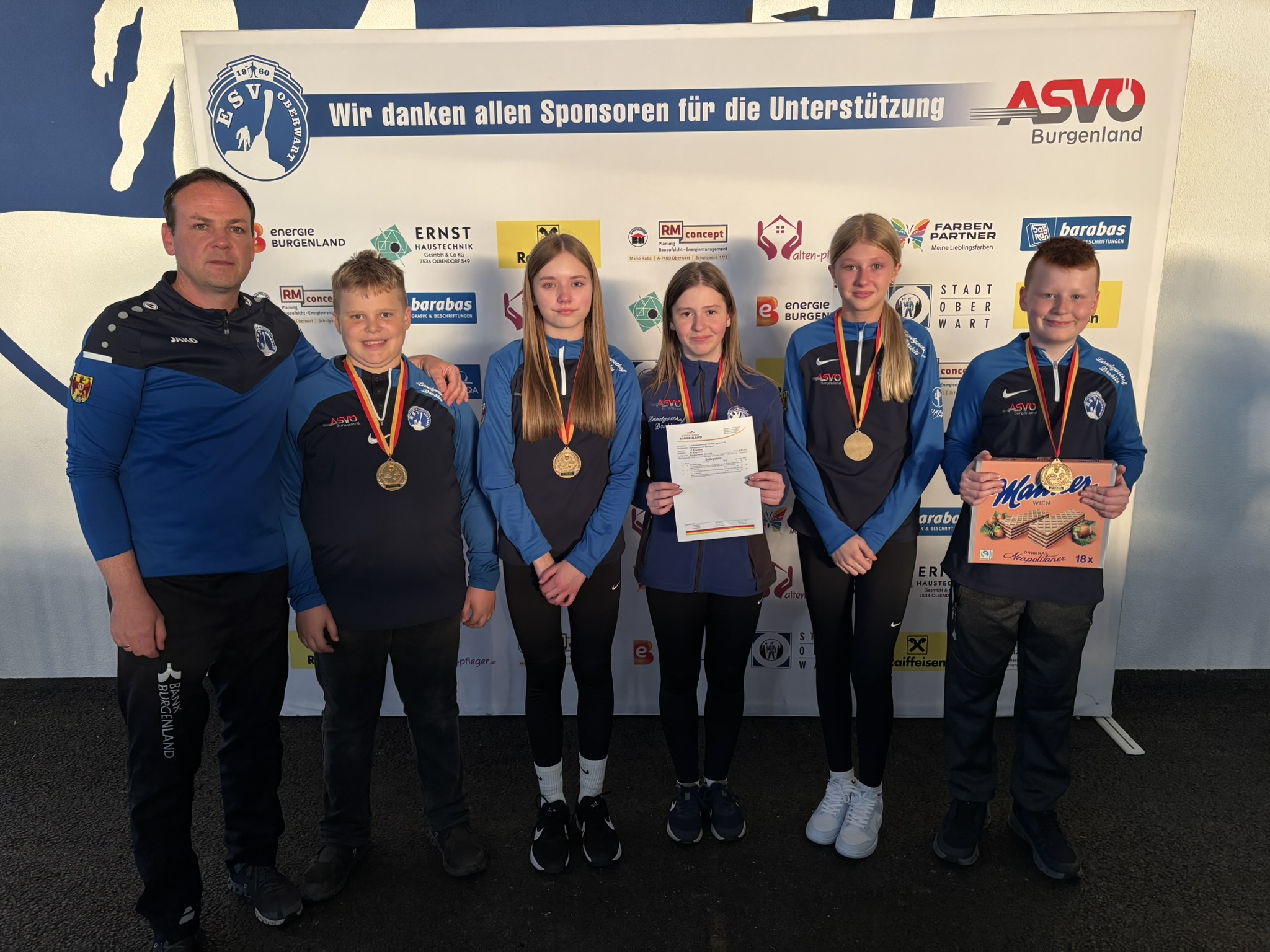 ESV Markt Allhau nach zwei Tagen Landesmeister der Schüler Jugend U14