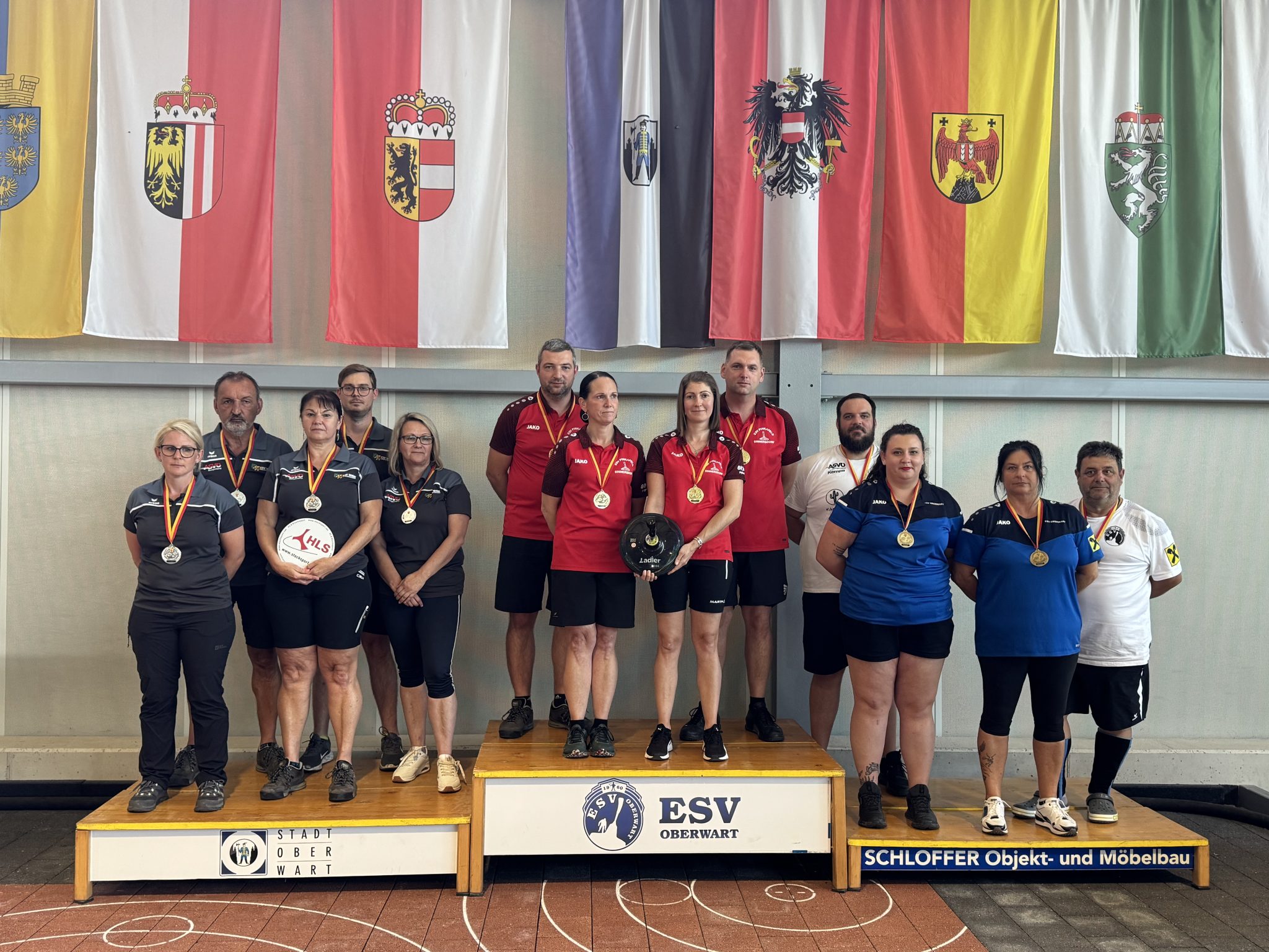 Pinkafeld / Sinnersdorf gewinnt Landesmeisterschaft Mixed