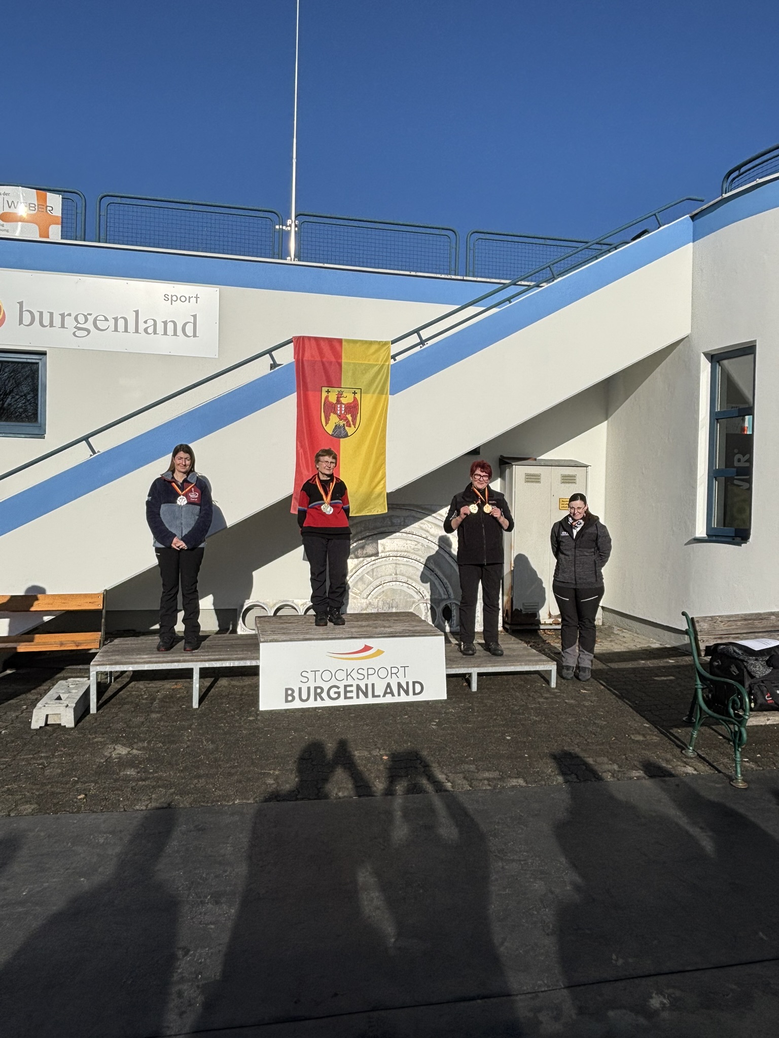 Hedwig Laschober Landesmeisterin Ziel Damen – Erika Steinbrenner gewinnt die Seniorinnen – Franziska Karner die U19