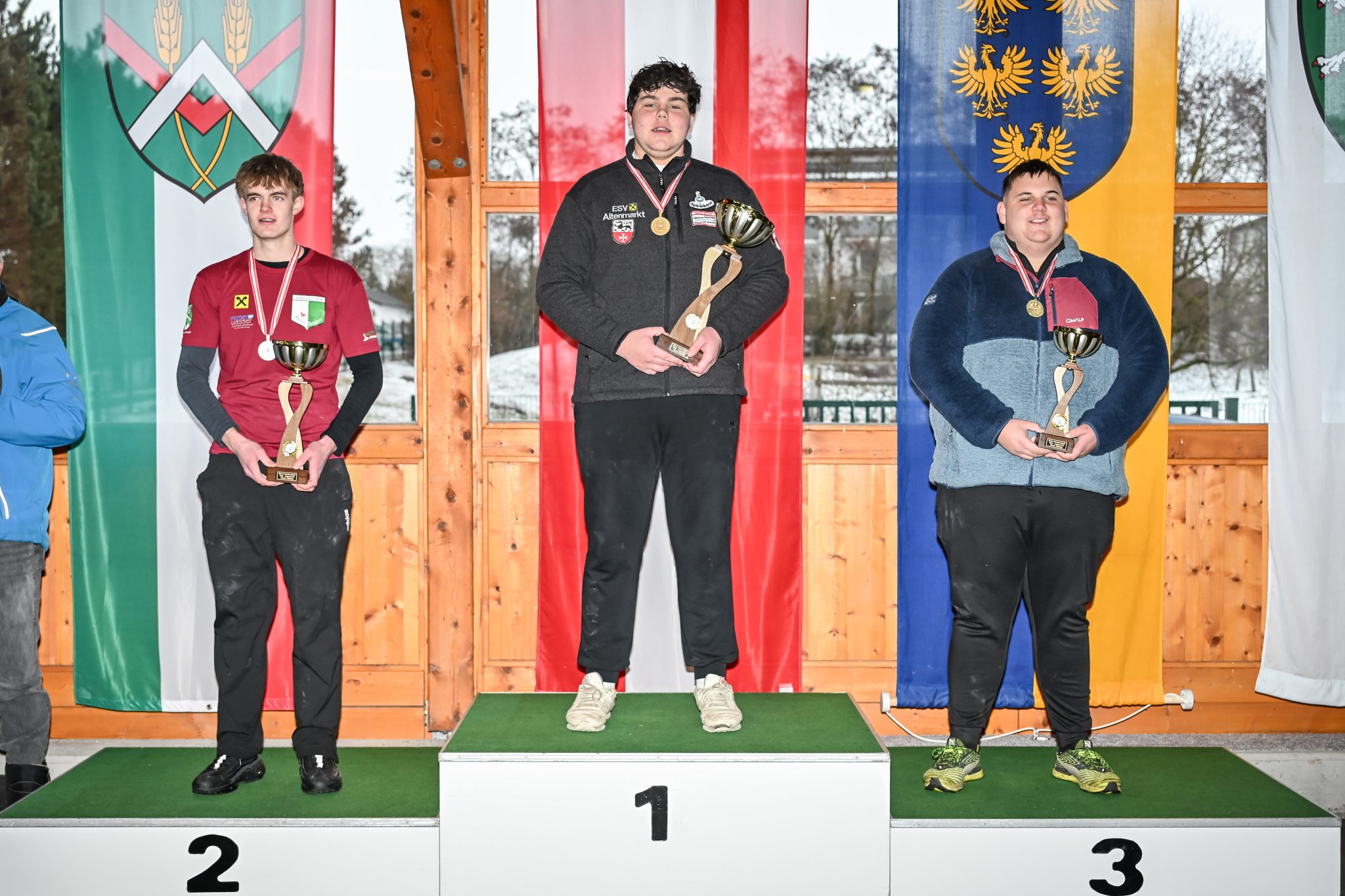 Zweimal Bronze und EM Qualifikation für Maximilian Koller – Silber für Wolfgang Kreiner bei Weitenbewerben