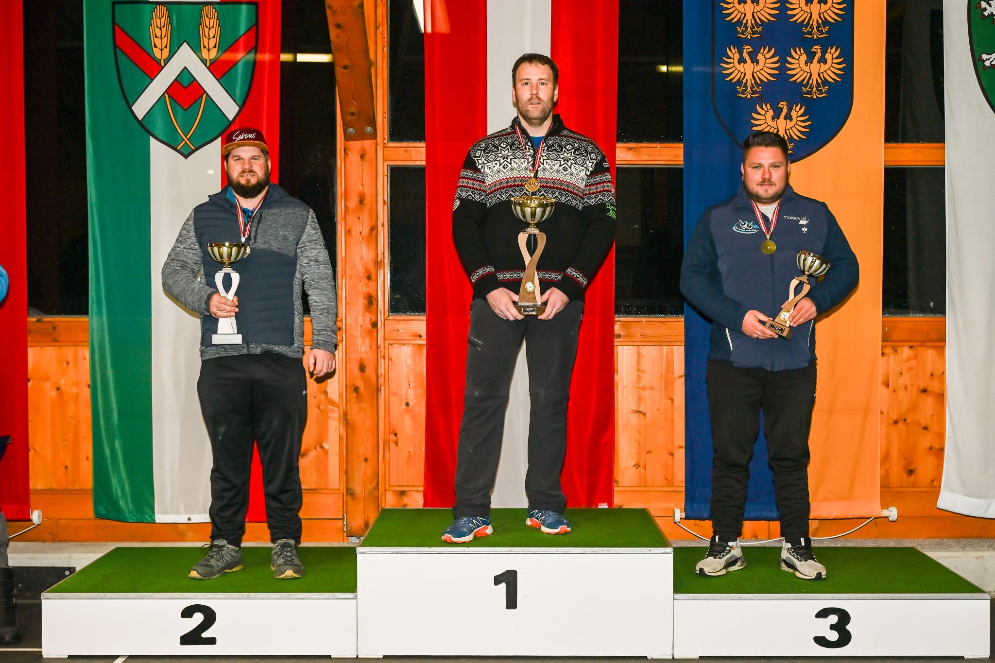 Zweimal Bronze und EM Qualifikation für Maximilian Koller – Silber für Wolfgang Kreiner bei Weitenbewerben