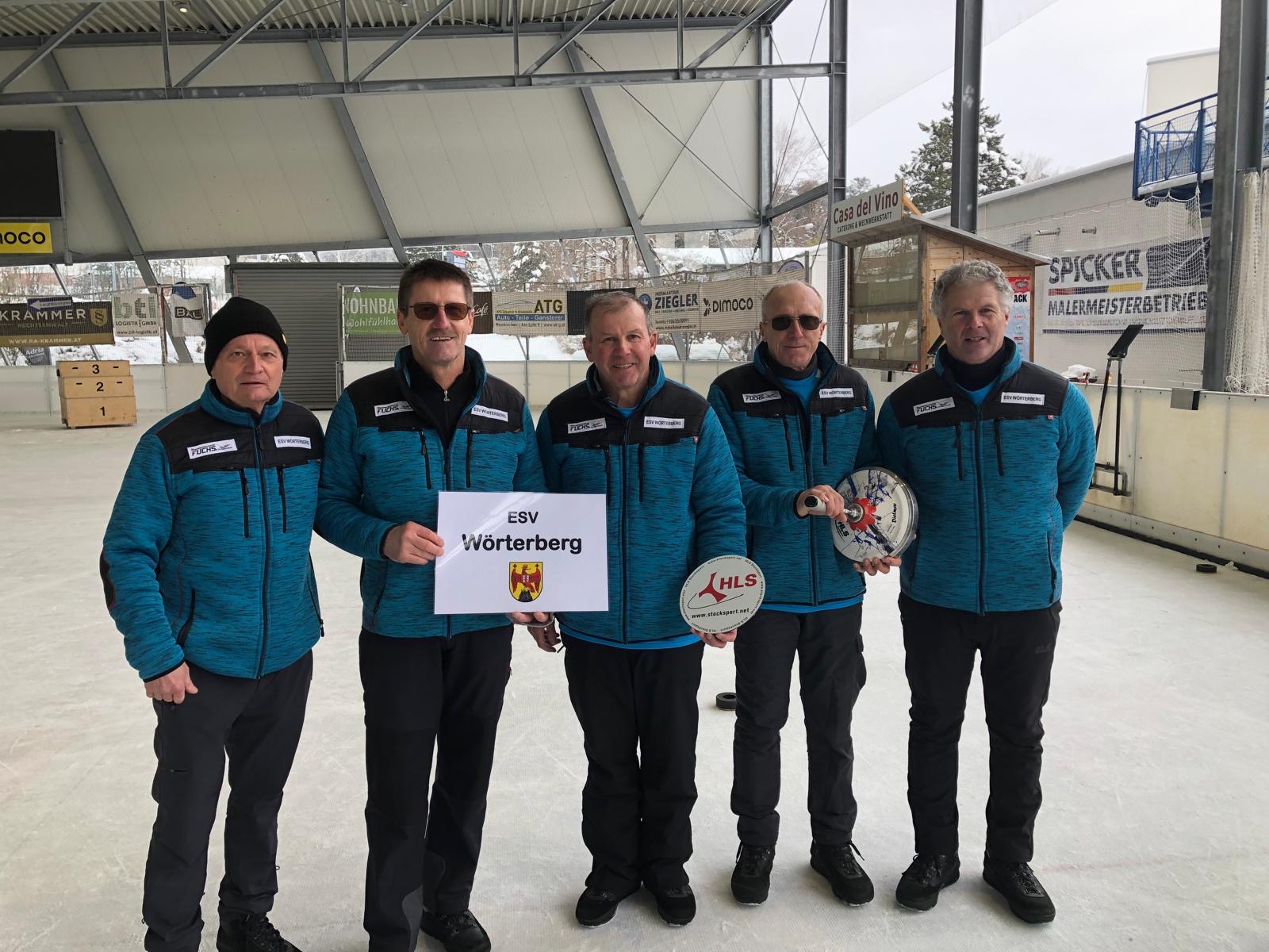 4. Platz und Steher für den ESV Wörterberg bei der ÖM Senioren