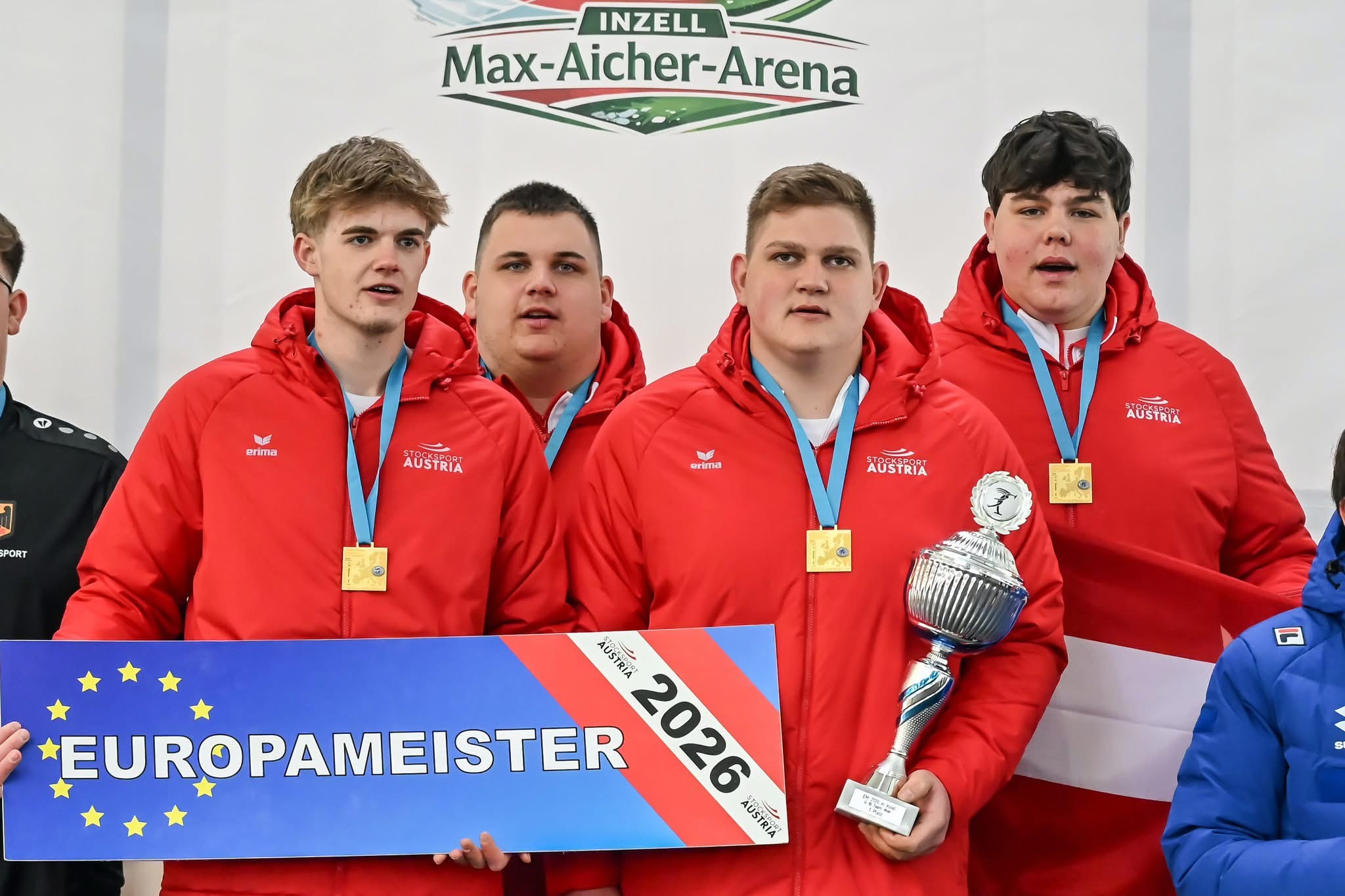 Maximilian Koller U19 Mannschafts-Europameister und im Finale der besten 6
