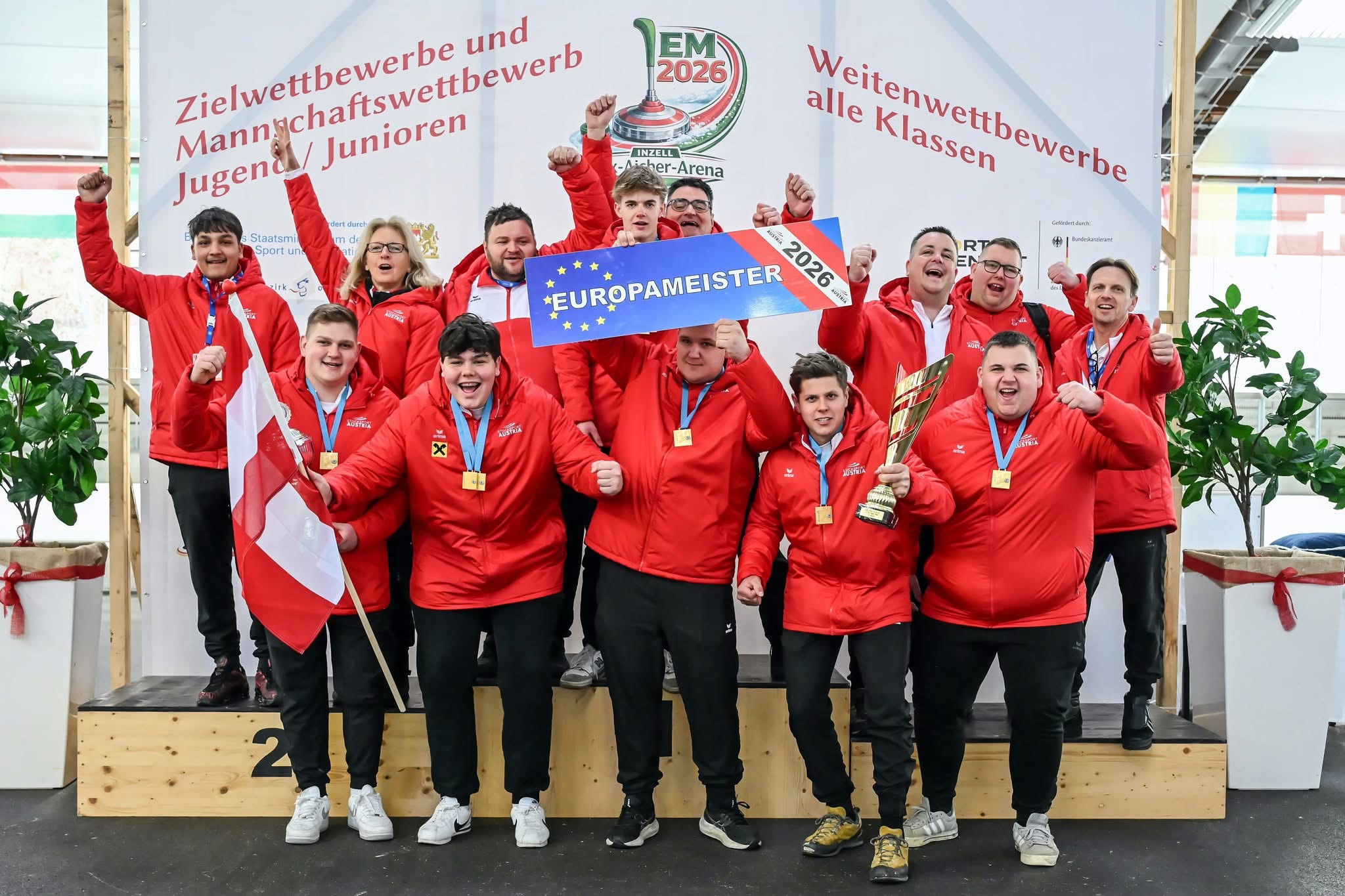 Maximilian Koller U19 Mannschafts-Europameister und im Finale der besten 6