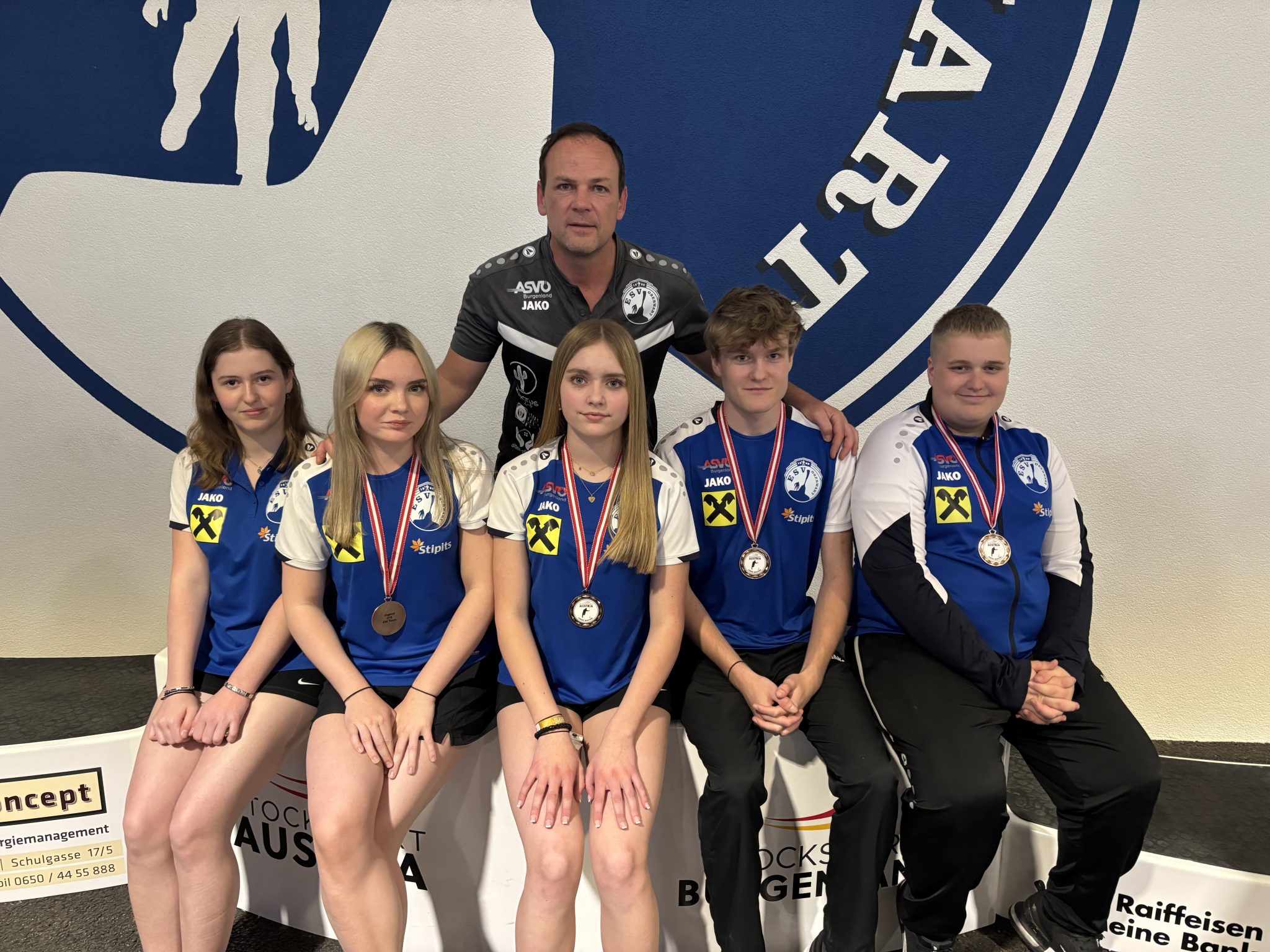 3. Platz für Oberwart beim Junior Masters U16 Team Ziel