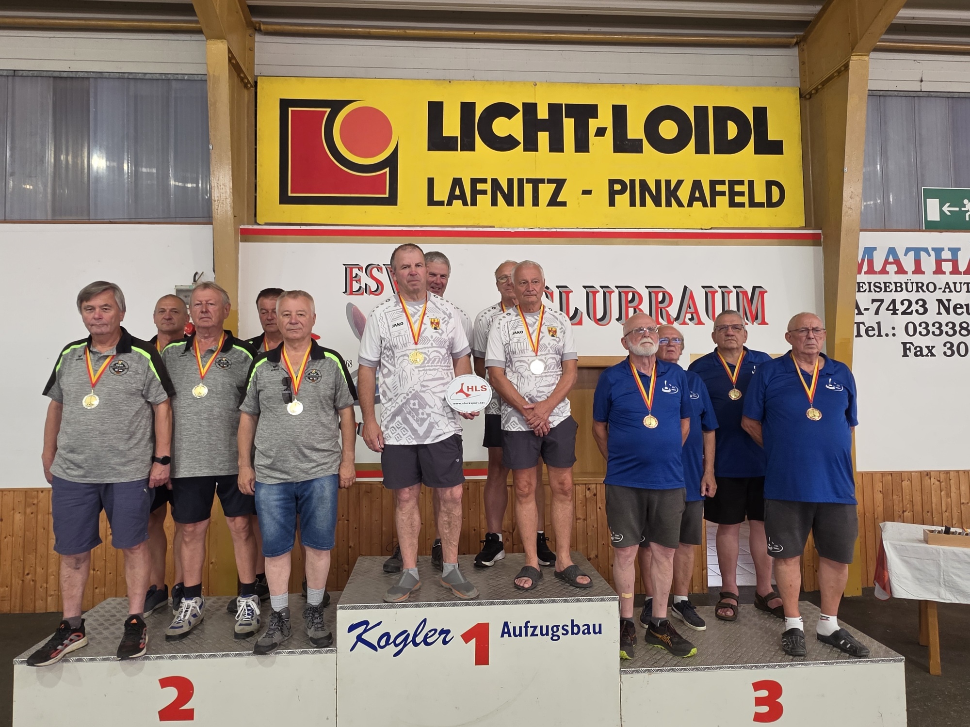 souveräner Landesliga Senioren Sieg für den ESV Wörterberg – Mitaufsteiger in LM: Jennersdorf, Welten, Neudauberg