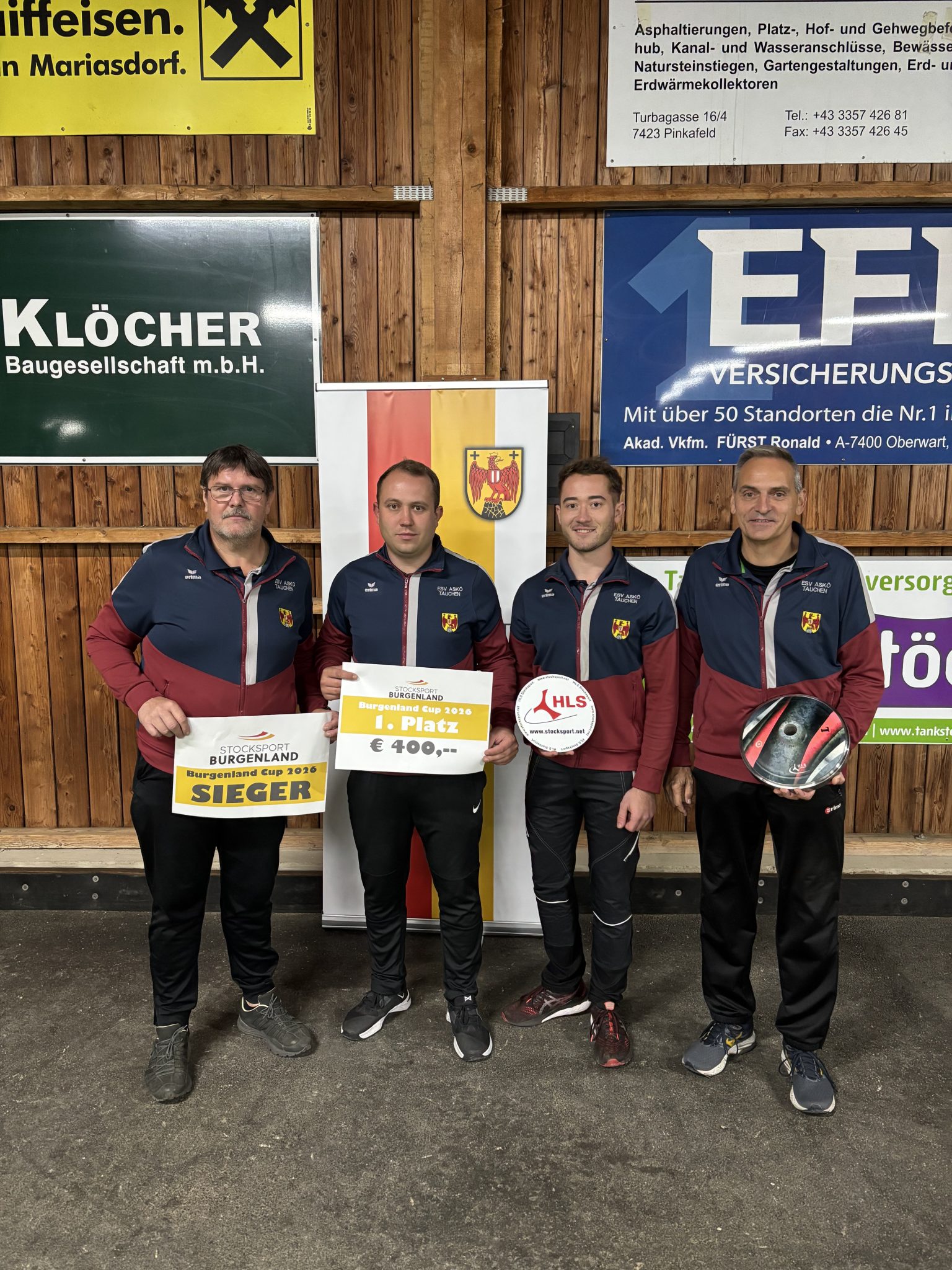 Tauchen gewinnt Burgenland Cup vor Wolfau